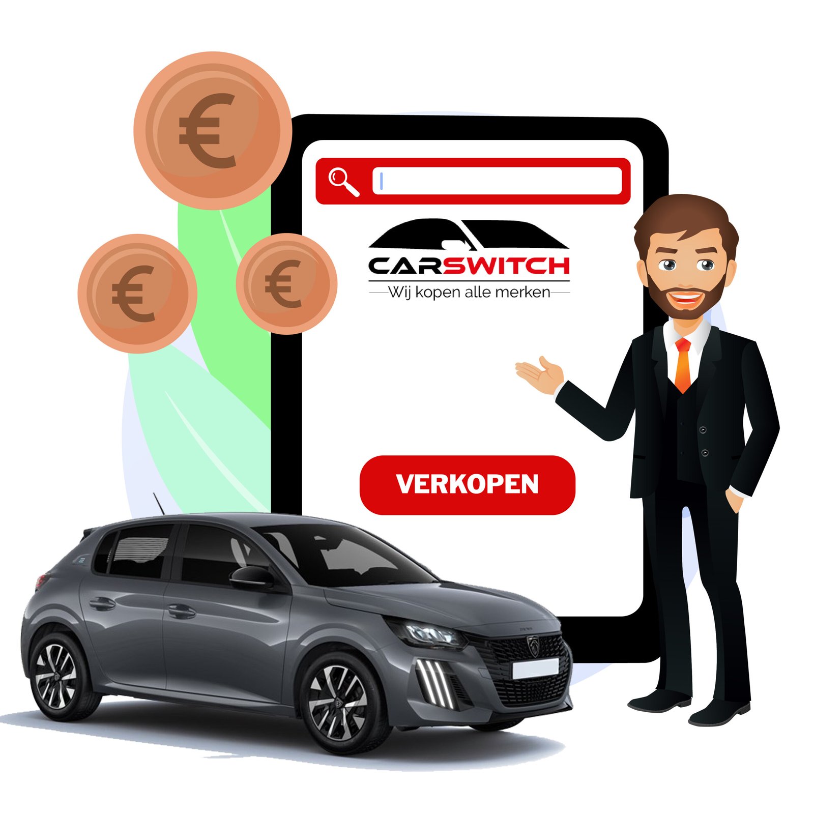 direct verkoop van peugeot