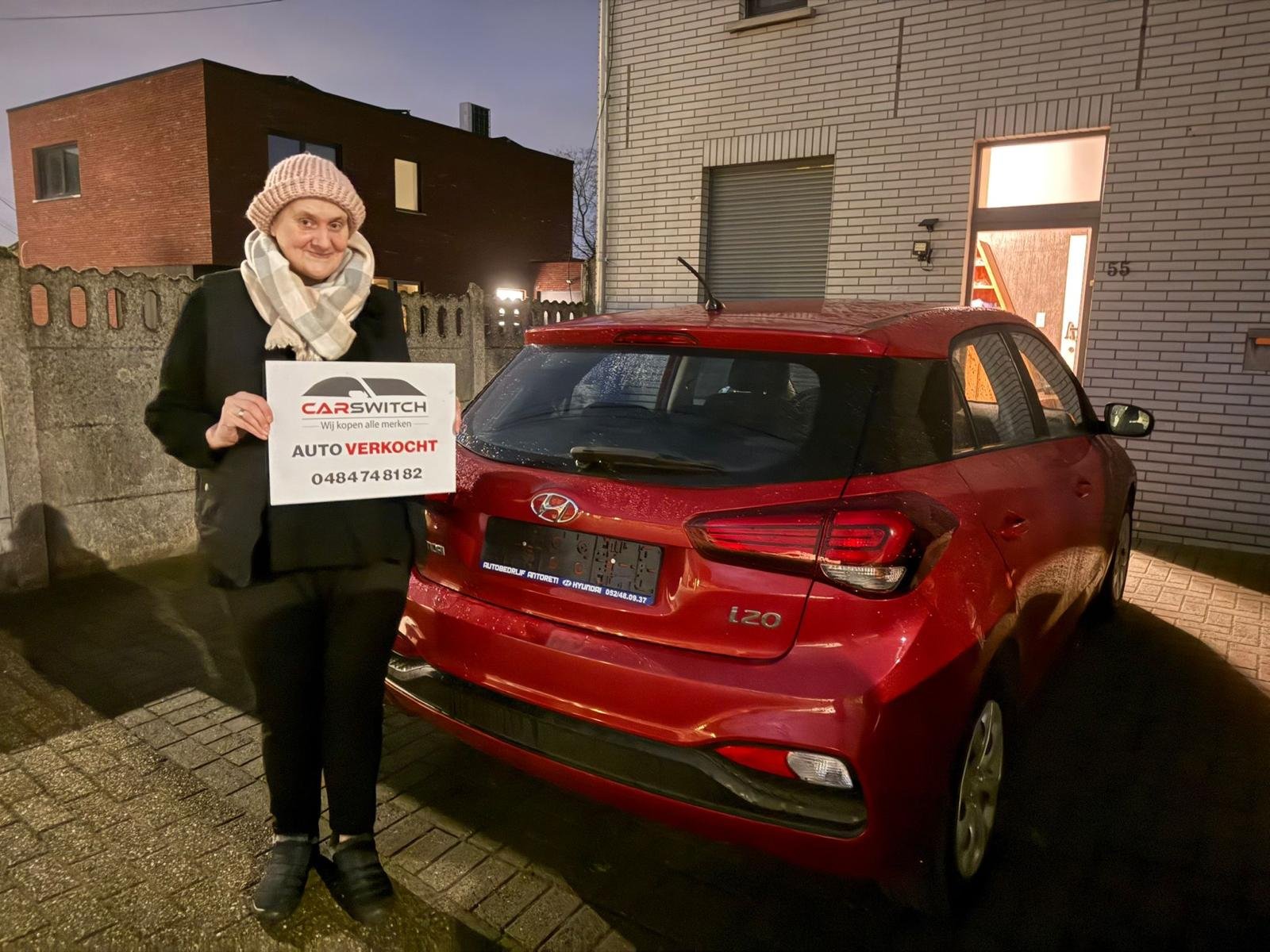 Hyundai i20 verkocht aan CarSwitch in Tienen, Vlaams-Brabant